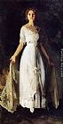 Mrs Sheridan Paintings - Mrs. Albert M. Miller by George Wesley Bellows